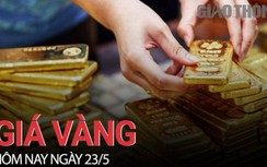 Giá vàng hôm nay 23/5: Lao dốc không phanh