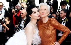 LHP Cannes: Phạm Băng Băng lộ khuyết điểm già nua bên mẹ tỷ phú Elon Musk