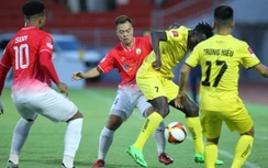 V-League: Bình Định hòa chật vật Hải Phòng, CAHN bị chặn đứng mạch thắng