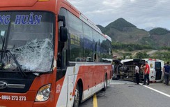 Xe khách tông xe rước dâu, 1 người chết: Xe giường nằm lấn làn, vượt ẩu