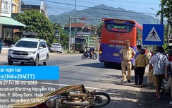 Va chạm với xe khách trên QL1, người phụ nữ tử vong