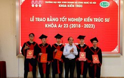 Đại học Kinh doanh và Công nghệ Hà Nội trao bằng Kiến trúc sư cho khóa 23