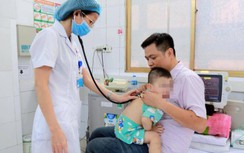 Tăng đột biến trẻ mắc viêm phổi, có ca mờ phổi, suy hô hấp