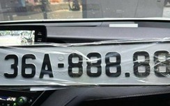 Vì sao ô tô biển ngũ quý 8 ở Thanh Hóa không có trên hệ thống đăng kiểm?