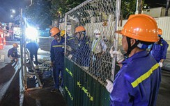 Dựng rào xây dựng trên đường Nguyễn Trãi, người dân đi lại thế nào?
