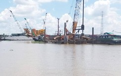 Gỡ vướng, đẩy tiến độ thi công cầu Rạch Miễu 2