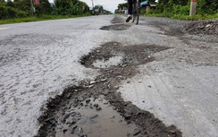 Long An: Xoay xở nguồn vốn để sửa đường tỉnh xuống cấp, hư hỏng