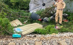 Nam thanh niên tử vong khi lái xe băng qua đường sắt