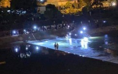 Bộ đội trắng đêm lặn tìm nam thanh niên bị đuối nước trên sông Đầm Hà