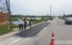 Huy động 5 tỷ đồng để sửa chữa hư hỏng trên tuyến tránh QL1A Thanh Hoá