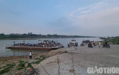 Những chuyến phà cuối trên sông Lô trước khi hoàn thành sứ mệnh lịch sử