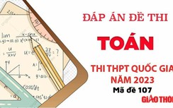 Gợi ý đáp án môn Toán mã đề 107 tốt nghiệp THPT Quốc Gia 2023
