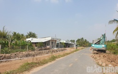 Nâng cấp đường tỉnh 918 ở Cần Thơ: Triển khai cầm chừng vì vướng mặt bằng