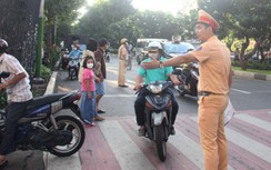 500 CSGT hỗ trợ thí sinh thi tốt nghiệp THPT ở TP.HCM