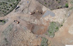 Công trường khai thác đất, đá trái phép: Công an Đắk Lắk nói gì?