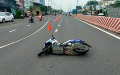 Nghi vấn thanh niên tông xe máy vào cột đèn rồi tử vong