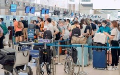 Khách quốc tế qua cảng hàng không tăng gần 500%
