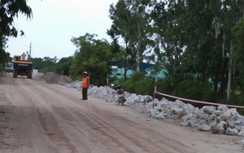 Khắc phục bất cập tại công trường thi công đường 120 tỷ ở Thái Bình