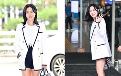 Son Ye Jin gây sốt ở sân bay sau nửa năm ở ẩn để sinh con