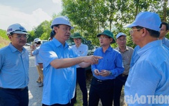 Thứ trưởng Bộ GTVT: Không để thiếu đất đắp do chậm trễ hồ sơ mỏ vật liệu