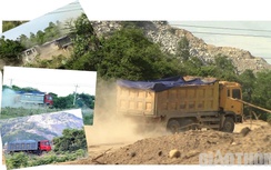 Khánh Hòa: Đoàn xe nghi quá tải tung hoành trên tỉnh lộ