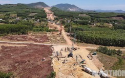 Diện mạo cao tốc Vũng Áng - Bùng thay đổi bất ngờ sau 4 tháng thi công