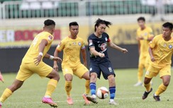 Kết quả V-League: HAGL chật vật hạ Khánh Hòa nhờ bàn thắng muộn