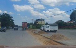 Nhiều điểm đấu nối trái phép gây mất ATGT trên QL38 qua Bắc Ninh