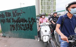 Loạt lô cốt bỏ hoang án ngữ đường Vũ Trọng Khánh