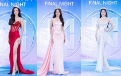 Dàn hoa hậu, á hậu gợi cảm trên thảm xanh Chung kết Miss World Vietnam 2023