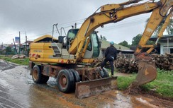 Gia Lai: Nhóm người chặn thi công quốc lộ 19 để đòi nợ