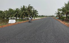 Cát biển được thí điểm đắp nền đường thế nào?