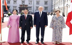 Lễ đón chính thức Chủ tịch nước Võ Văn Thưởng thăm Cộng hòa Áo