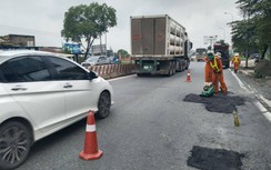 Nhà thầu gấp rút sửa chữa QL51 đoạn qua Đồng Nai