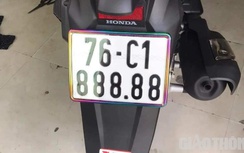 Nam thanh niên ở Quảng Ngãi may mắn bấm được biển số ngũ quý 8