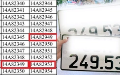 Đấu giá biển số xe ô tô: Vì sao hơn 13.000 biển vẫn có số 49, 53?