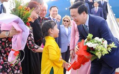 Chủ tịch nước và phu nhân đến Rome, bắt đầu chuyến thăm cấp Nhà nước Italy