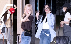 Hình ảnh đầu tiên của BlackPink tại sân bay khi đến Hà Nội biểu diễn