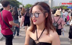 Clip: Khán giả hào hứng, giao thông "dễ thở" trước show BlackPink ngày 2