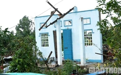 Mưa lớn kèm giông lốc, Cần Thơ, Kiên Giang,Sóc Trăng thiệt hại hàng tỷ đồng