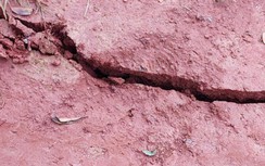 Nền đất nứt toác sau tiếng nổ, Đắk Nông di dời khẩn cấp 17 hộ dân