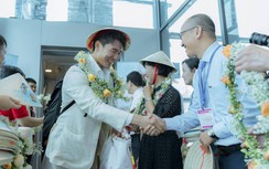 Cảng hàng không Phú Bài đón chuyến bay đầu tiên từ sân bay Incheon