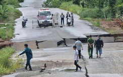 Tiếp tục mưa lớn, nhiều nơi ở Lâm Đồng lụt cục bộ