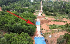 Vụ nhiều ô tô tại Sóc Sơn vùi lấp: Lộ đường bê tông xuyên rừng không phép