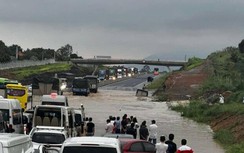 Kiểm tra nguyên nhân gây ngập cao tốc Phan Thiết - Dầu Giây