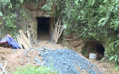 Một hộ dân cho thuê đất vườn để khai thác vàng trái phép