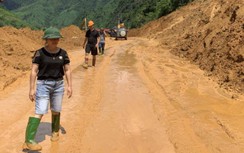Thông xe quốc lộ 279D nối Sơn La - Lai Châu sau 6 ngày bị sạt lở do mưa lũ