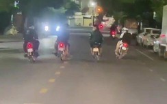 Phạt nhóm thanh, thiếu niên không có GPLX chạy xe càn quấy trên đường phố