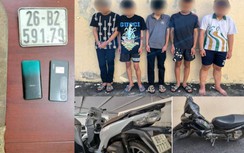 Bắt nhóm mang vũ khí chặn xe gây 3 vụ cướp rúng động vùng quê