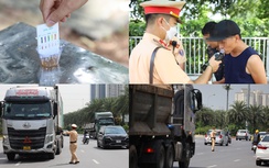 CSGT dừng trăm xe container, không phát hiện vi phạm nồng độ cồn, ma túy